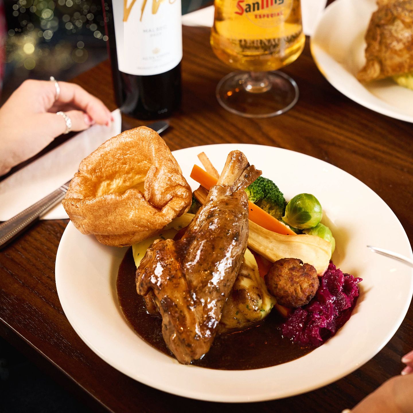 Christmas Day 2025 Lunch, Dinner & Dining at The Bradgate Arms in Cropston Leicestershire